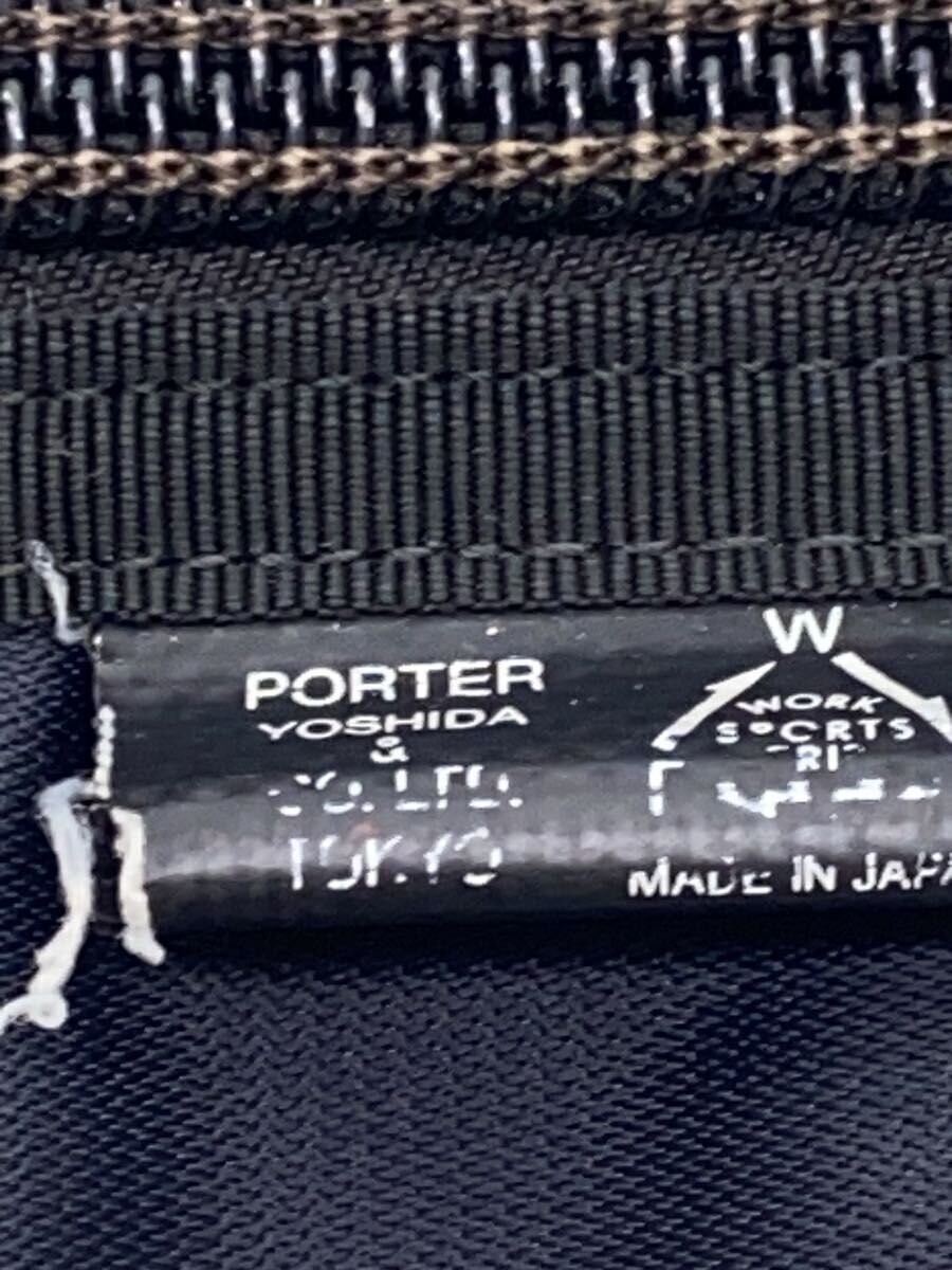 Authentic PORTER Black Leather Briefcase 29cm/41cm Document Bag Classic Office B