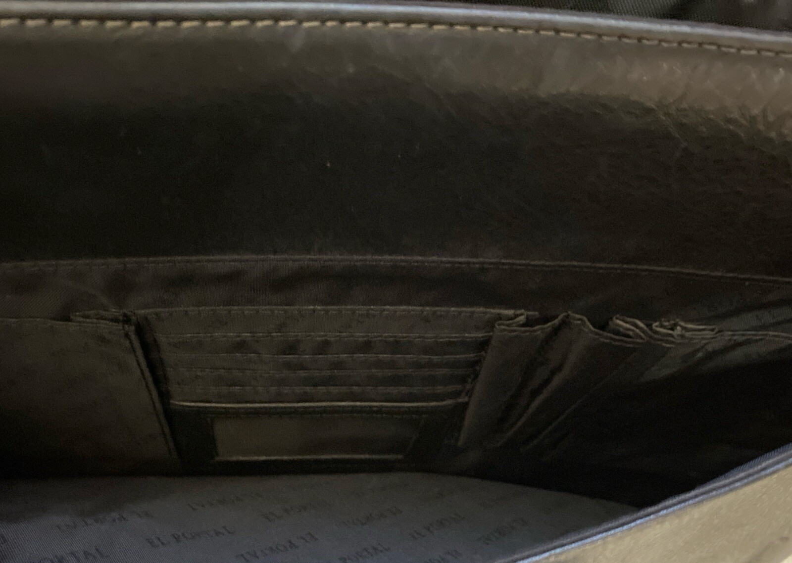 El Portal Briefcase Black