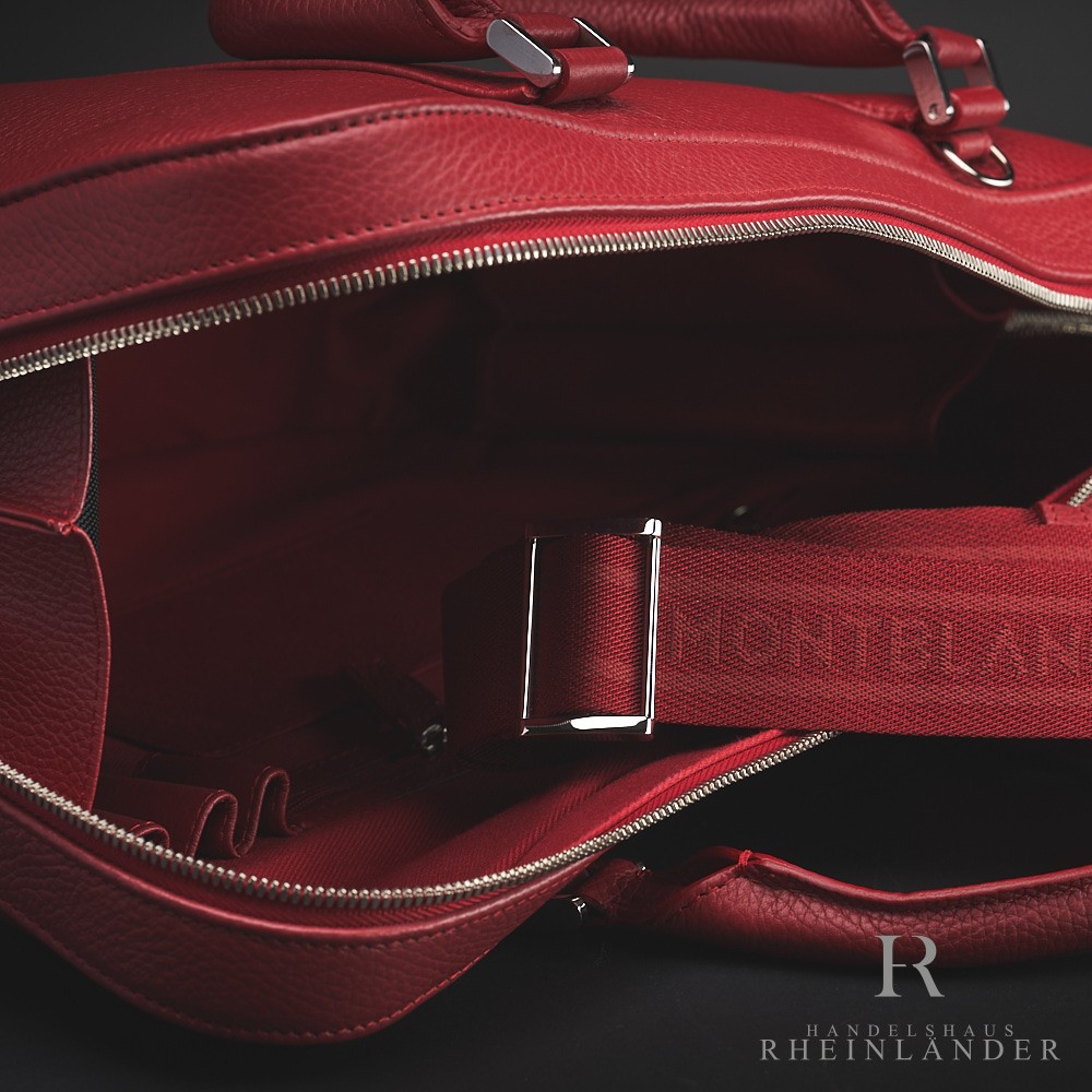 Montblanc Leather Goods Meisterstuck Soft Grain Document Case Slim Red ID 116959