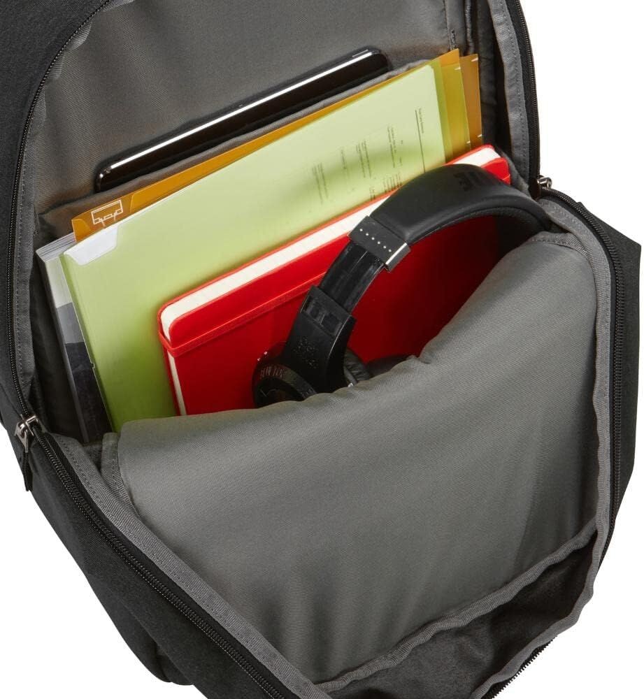 Case Logic Huxton Daypack Backpack Bag w/ Laptop Sleeve 15.6″ in Black
