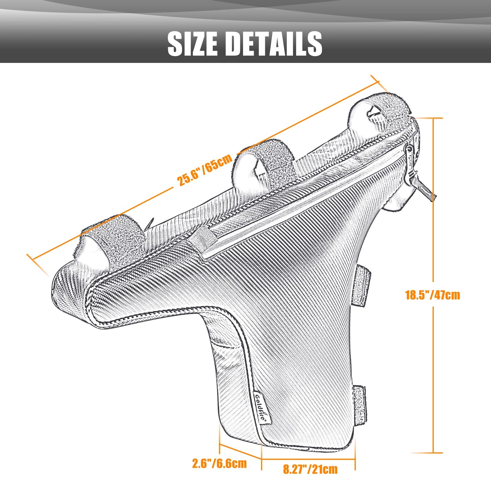 Truss Storage Bag Fit for Kawasaki Teryx KRX 1000 2020 2021 2022 2023 Accessorie