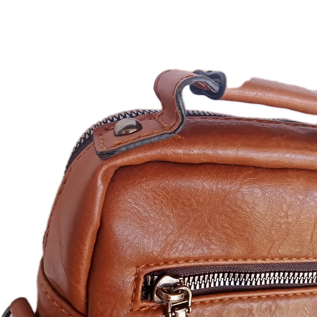 Weixier Service Bag Crossbody JW Ministry Missionary Bible Messenger Brown PU