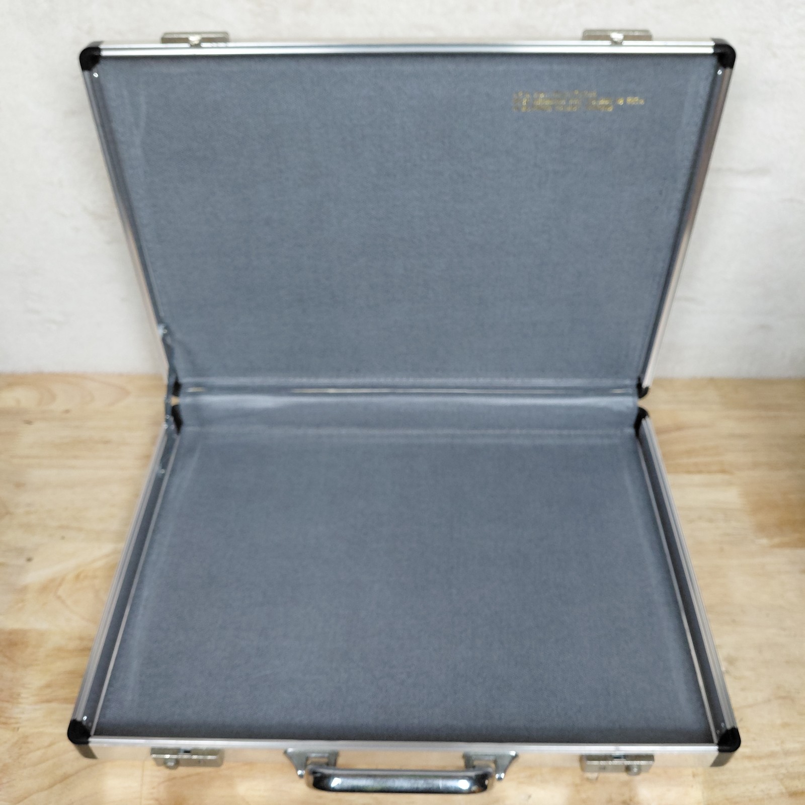 Vintage Metoni Slim Briefcase Document Case 1980’s Patent West Germany & U.S.A