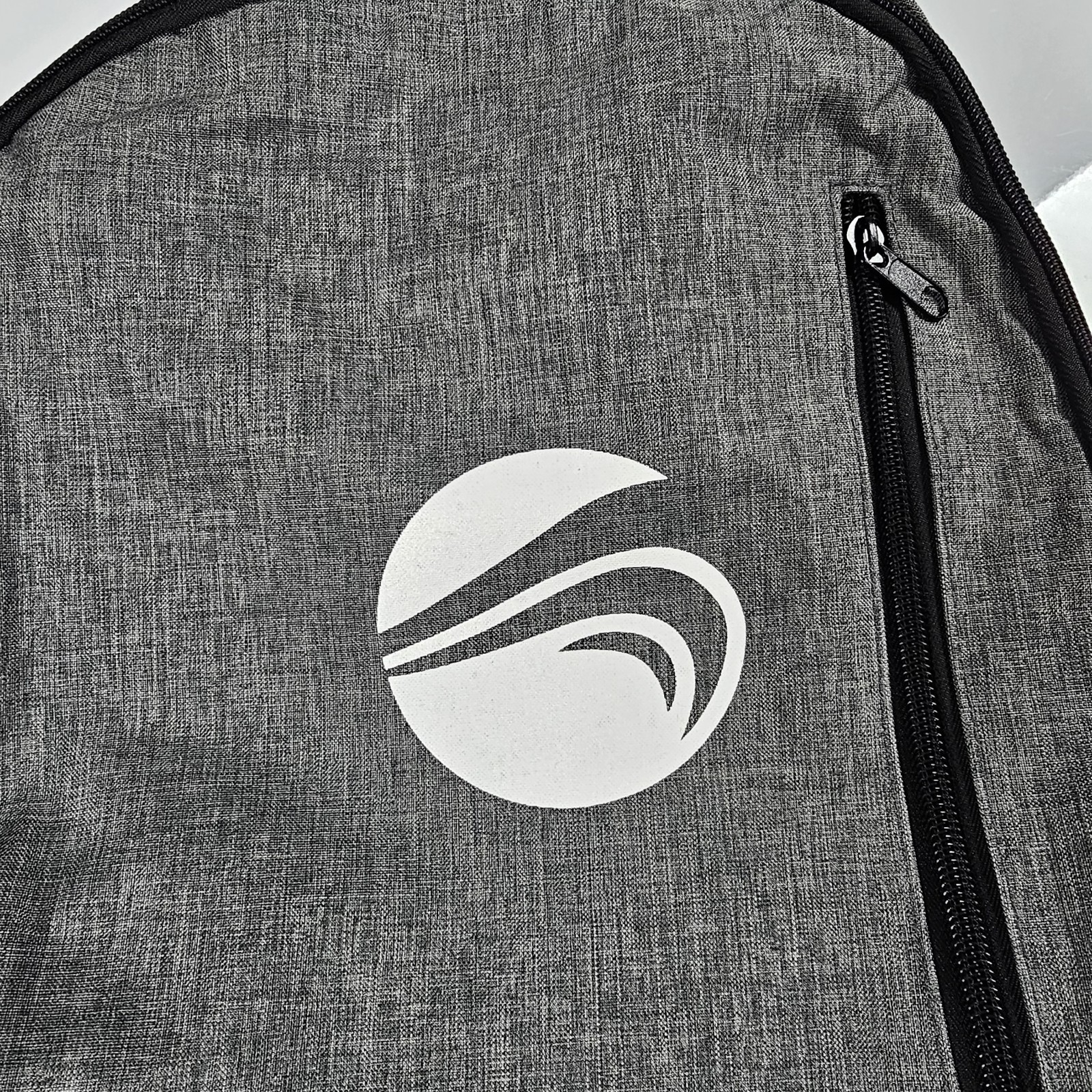 Merchant & Craft Tech Backpack Grey Black 3 Pockets Laptop Daypack One Size