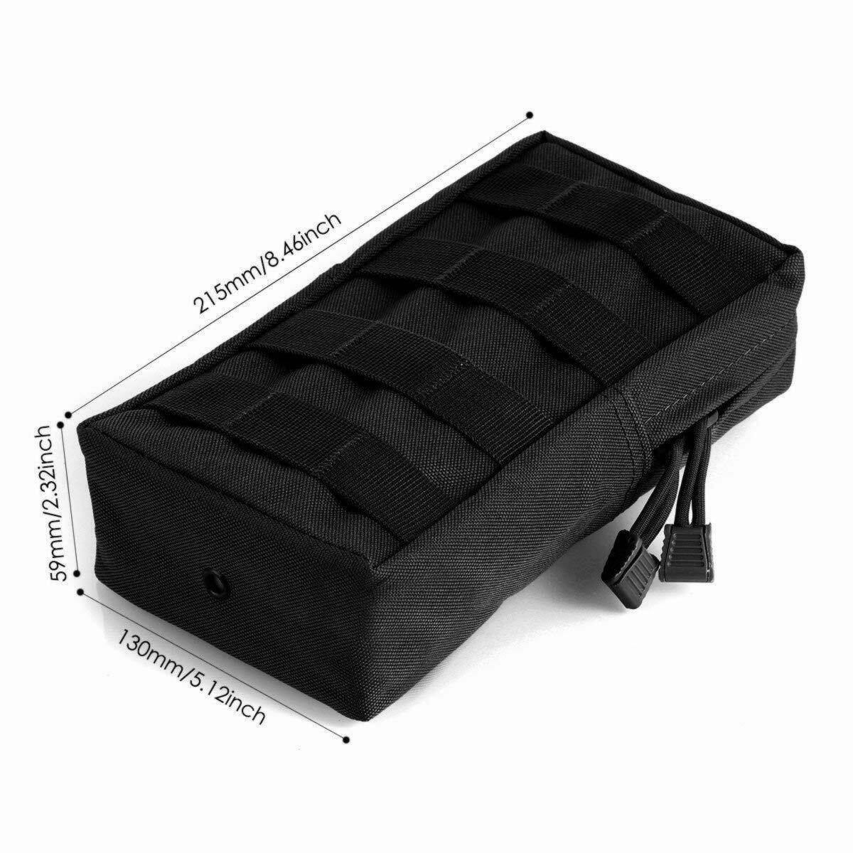 Molle Pouch Compact Utility Edc 600D Gadget Tactical Hanging Waist Bag Gear Tool