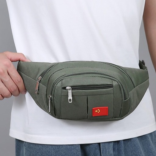 Waterproof Running Belt Fanny Pack Waist Pouch Outdoor Camping Hiking Zip Bag
