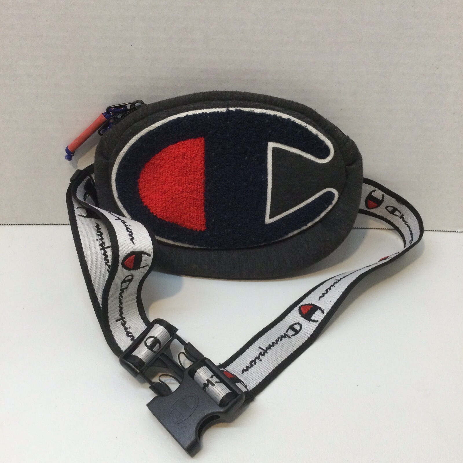 Champion Hip Fanny Pack/Shoulder Bag 44” Max Waist Unisex Grey/Red/Blue/White