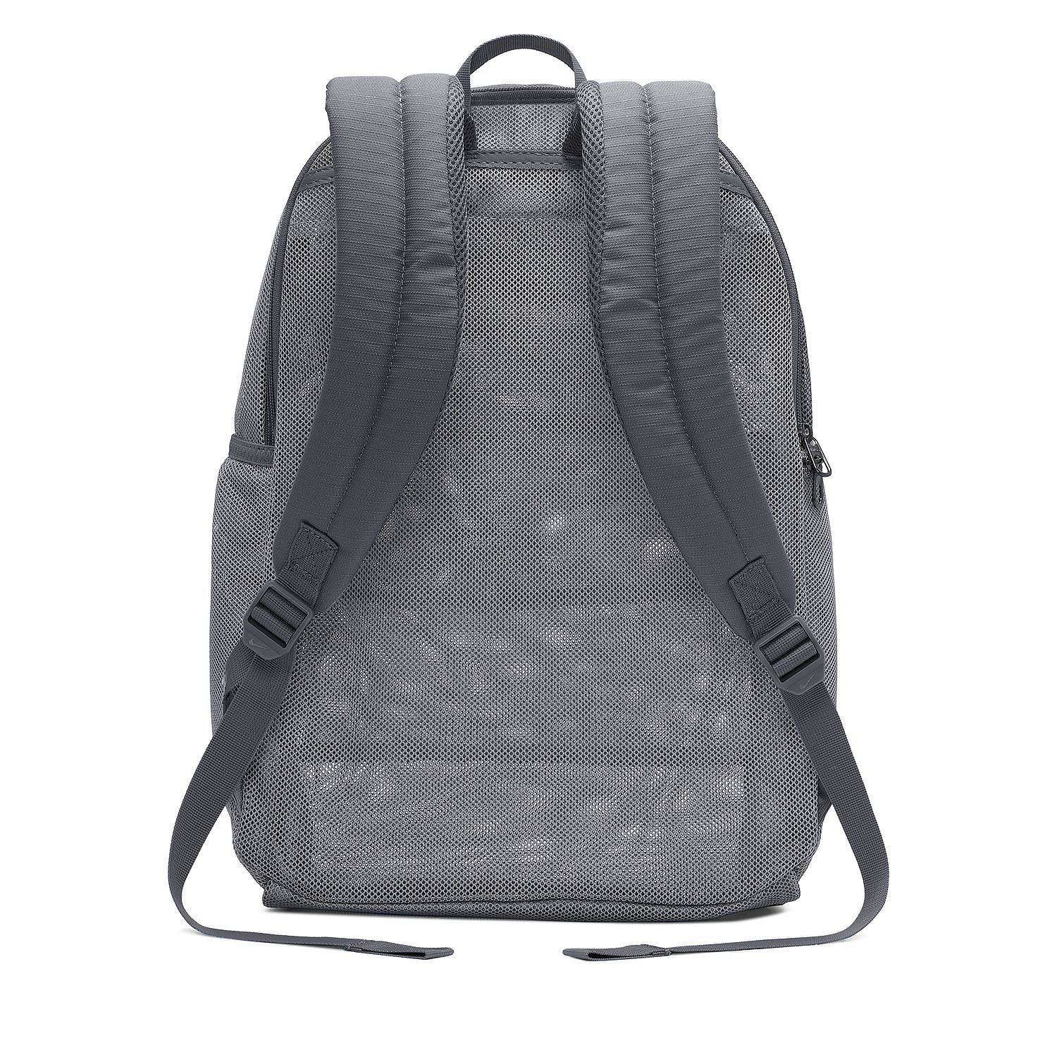 Nike Brasilia Mesh Training Backpack Gray Gym School Sports Bag BA6050-026 NWT