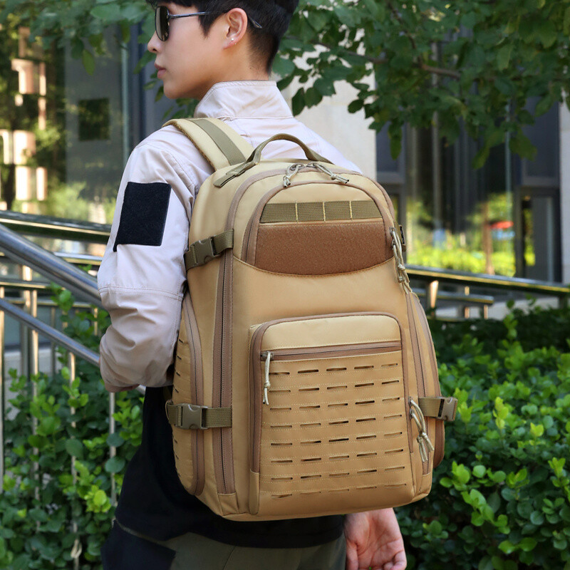 Men’s Travel Backpack Large Capacity Shoulder Bag Outdoor Sports Hiking Backpack