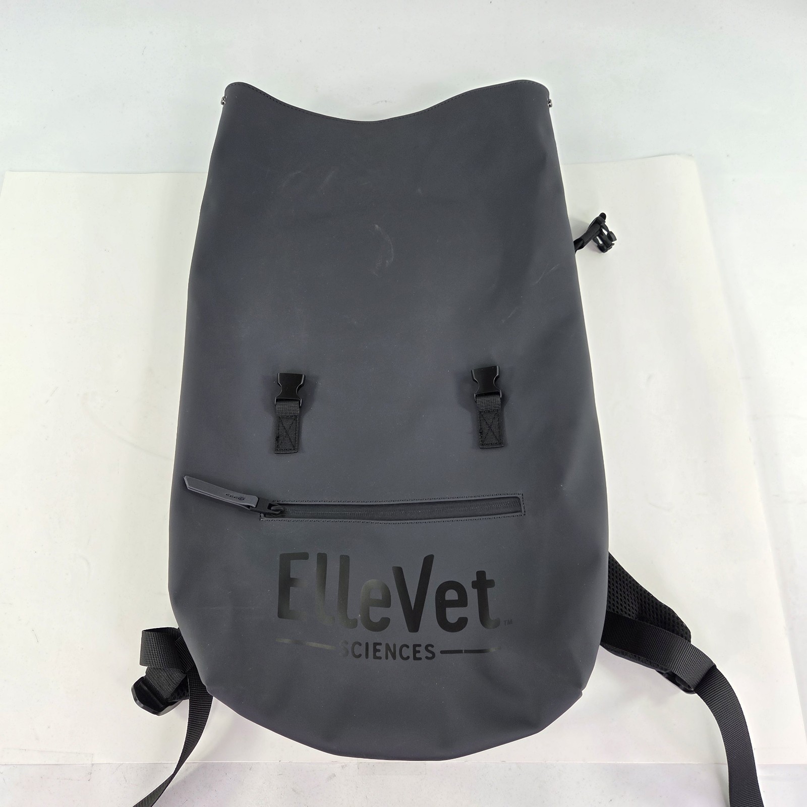 Ellevet Backpack Rucksack Gray Roll-Top hiking travel sports Bags