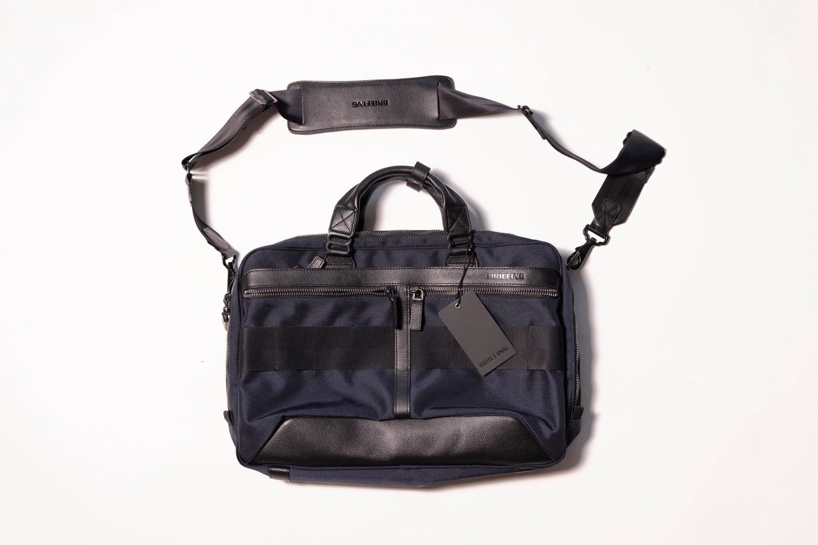 BRIEFING FUSION A4 LINER HD Briefcase Navy Japanese Luxury