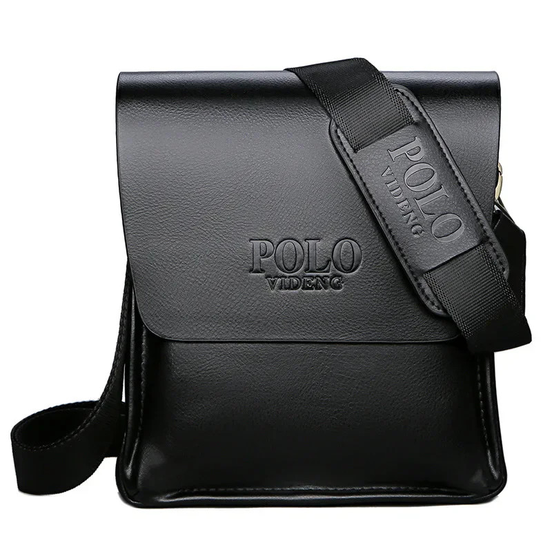 The leisure business single shoulder bag Polo vertical bag man trend inclined sh