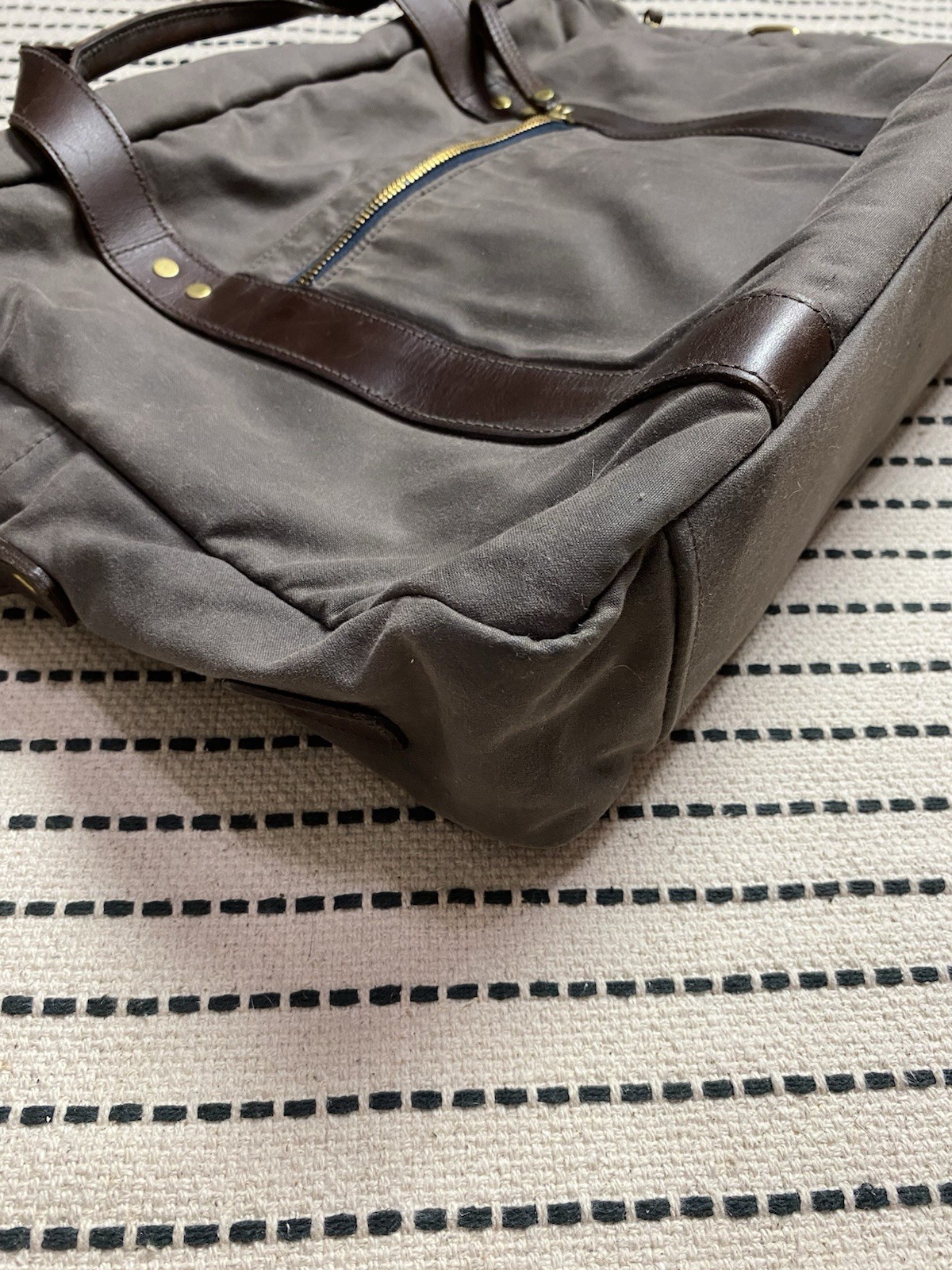 Ernest Alexander Watson Briefcase Bag Charcoal Grey