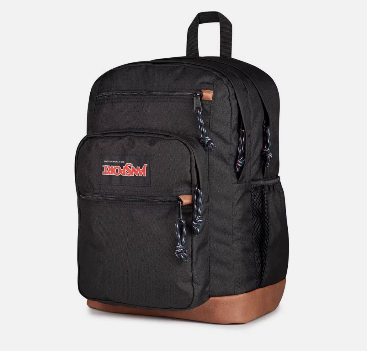 JanSport × Stranger Things Upside Down 34L Cool Student 17.5” Black Backpack
