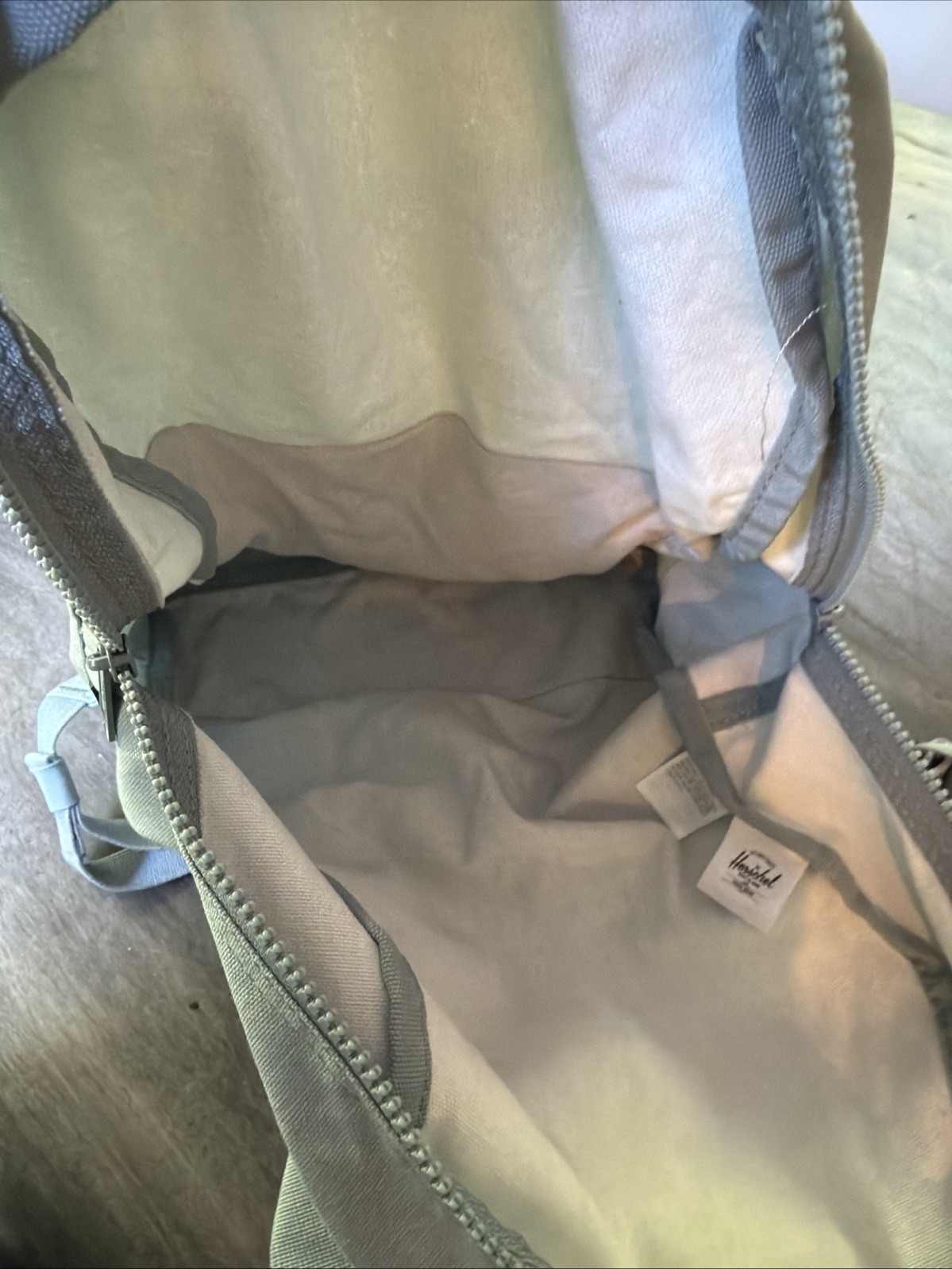 Herschel Supply Co. Cotton Daypack Backpack – GREEN BLUE SAGE NWOT