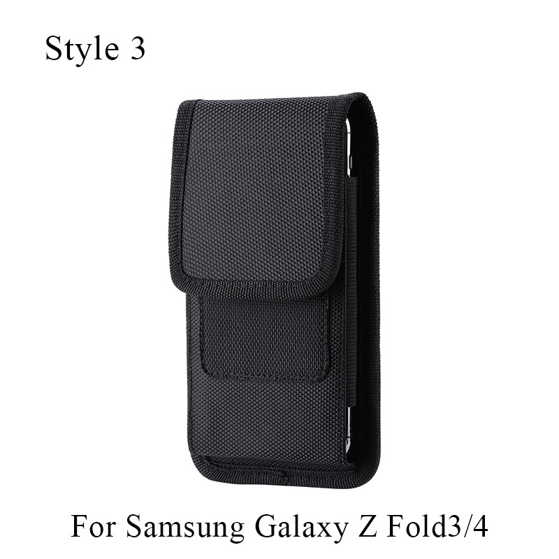 For Samsung Galaxy Z Flip 3/4 Soft PU Oxford Cloth Rugged Case Protective Cover⇓