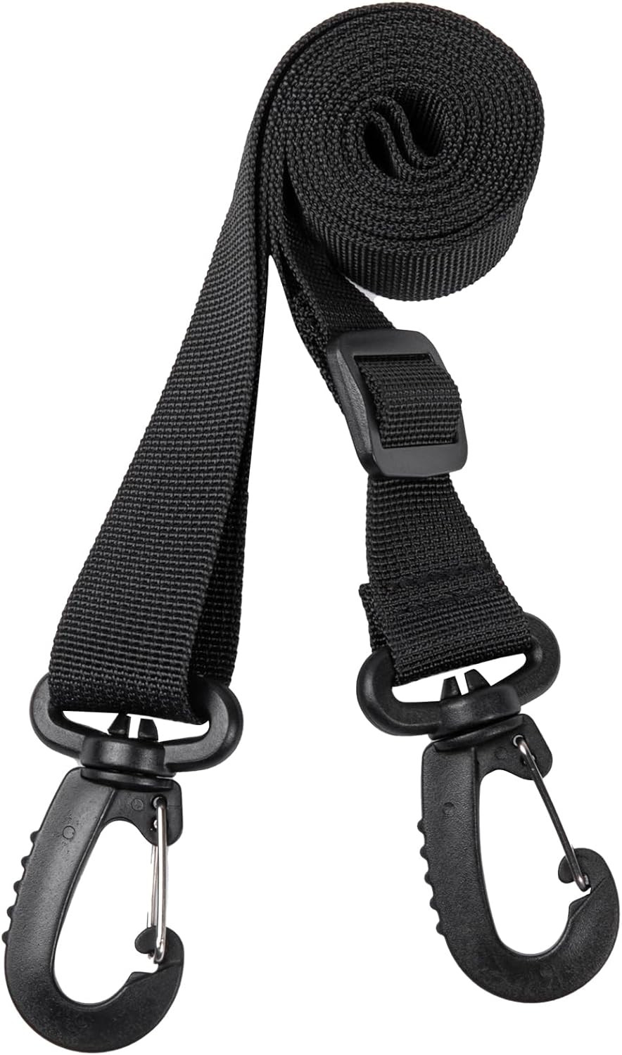 Shoulder Straps Adjustable Strap for Briefcase Messenger Bag (2PC, Black)