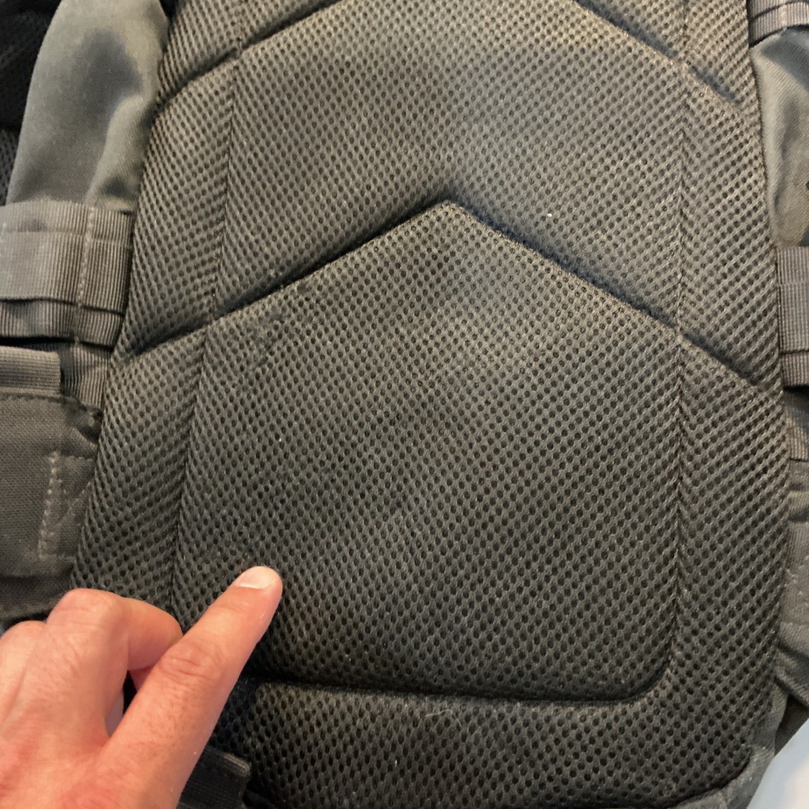 Condor Tactical Backpack Black MOLLE Webbing Utility Hiking Gorpcore Techwear