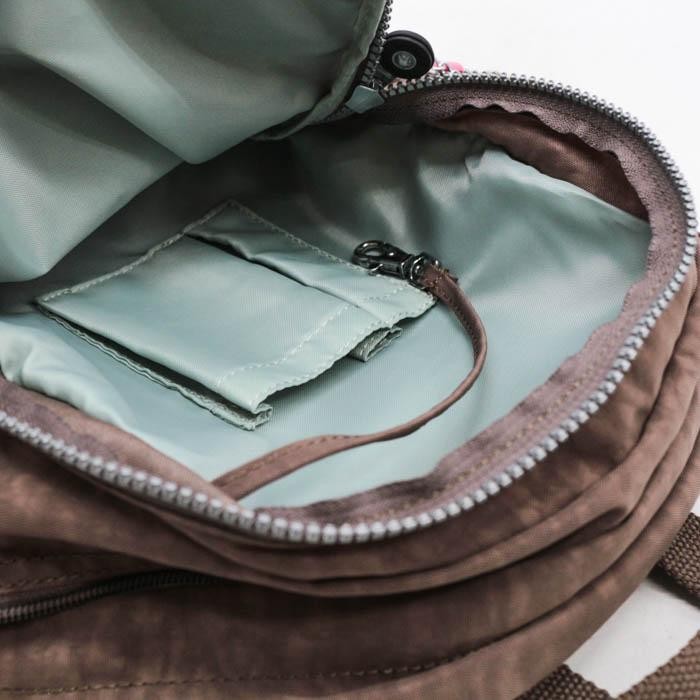 Kipling Brown Rucks Bag Charm