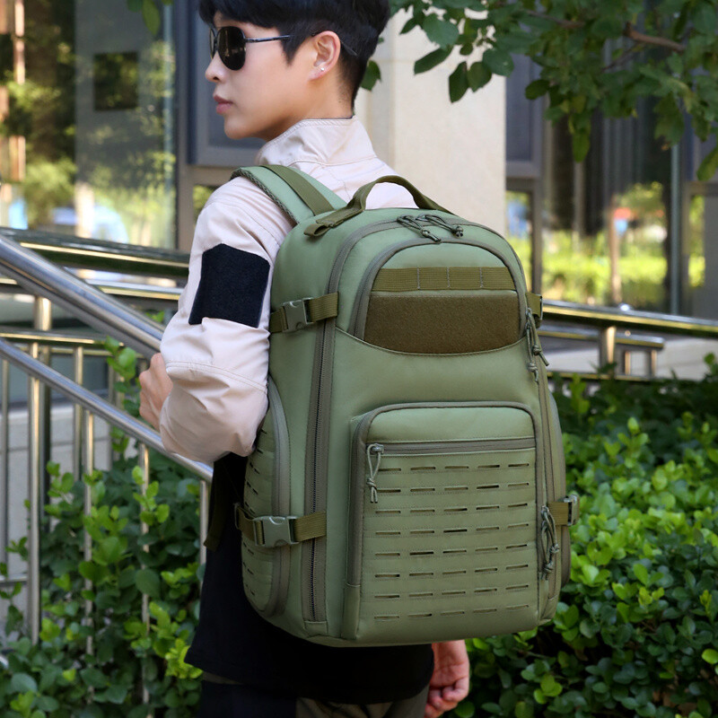Men’s Travel Backpack Large Capacity Shoulder Bag Outdoor Sports Hiking Backpack