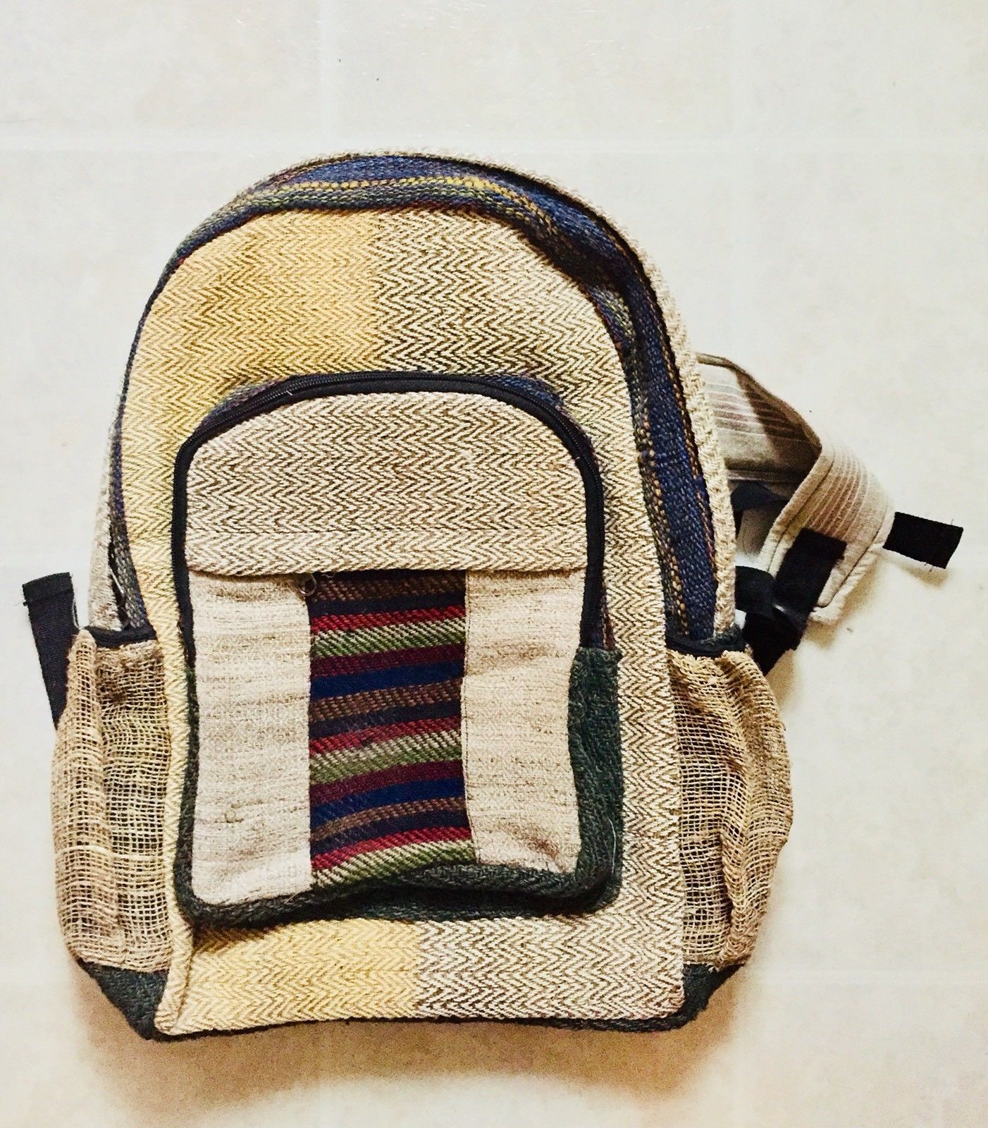 Handmade Hemp Backpack (FREE SHIPPING)