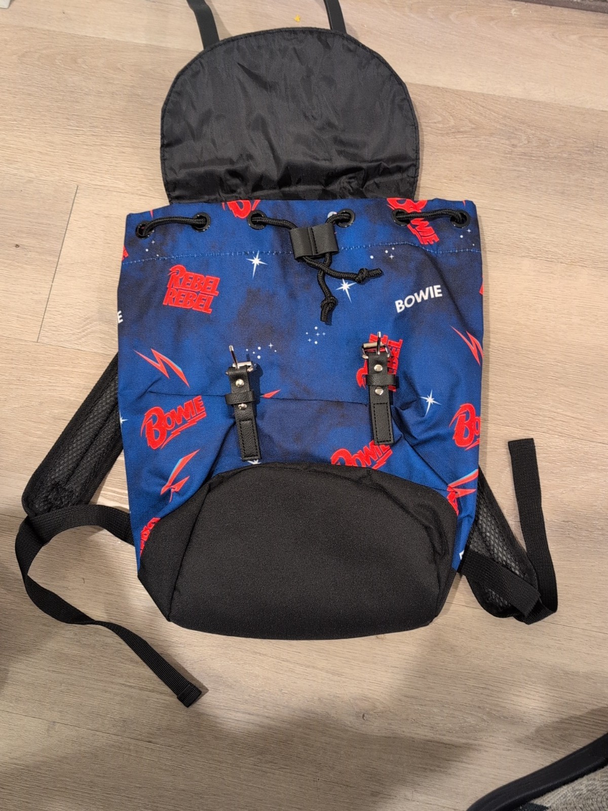 NEW – Limited Edition Rocksax David Bowie Galaxy Heritage Backpack Rebel Rebel