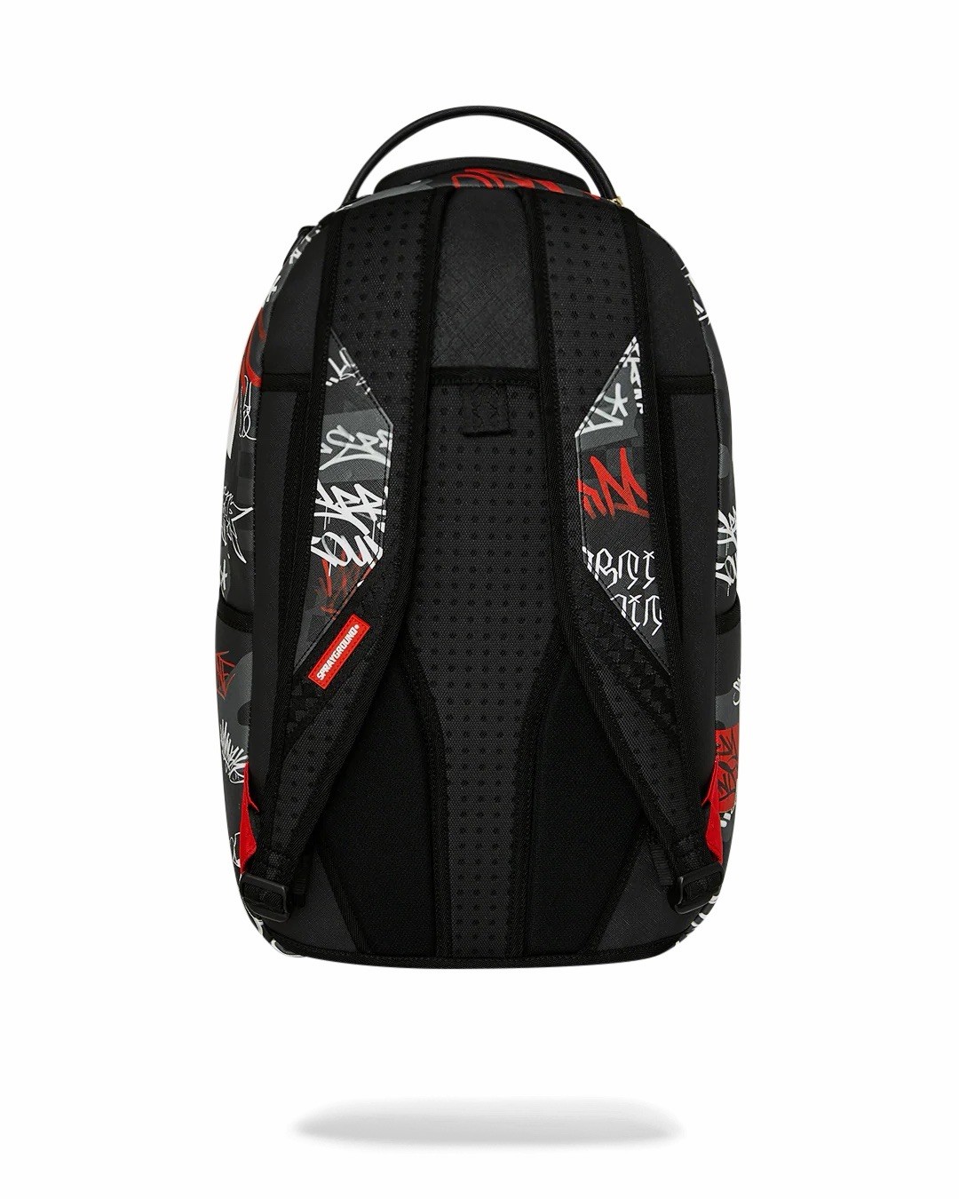 SPRAYGROUND LIMITED EDITION BACKPACK TAGGED UP BLACK RED GRAFFITI BANDIT BRANDED