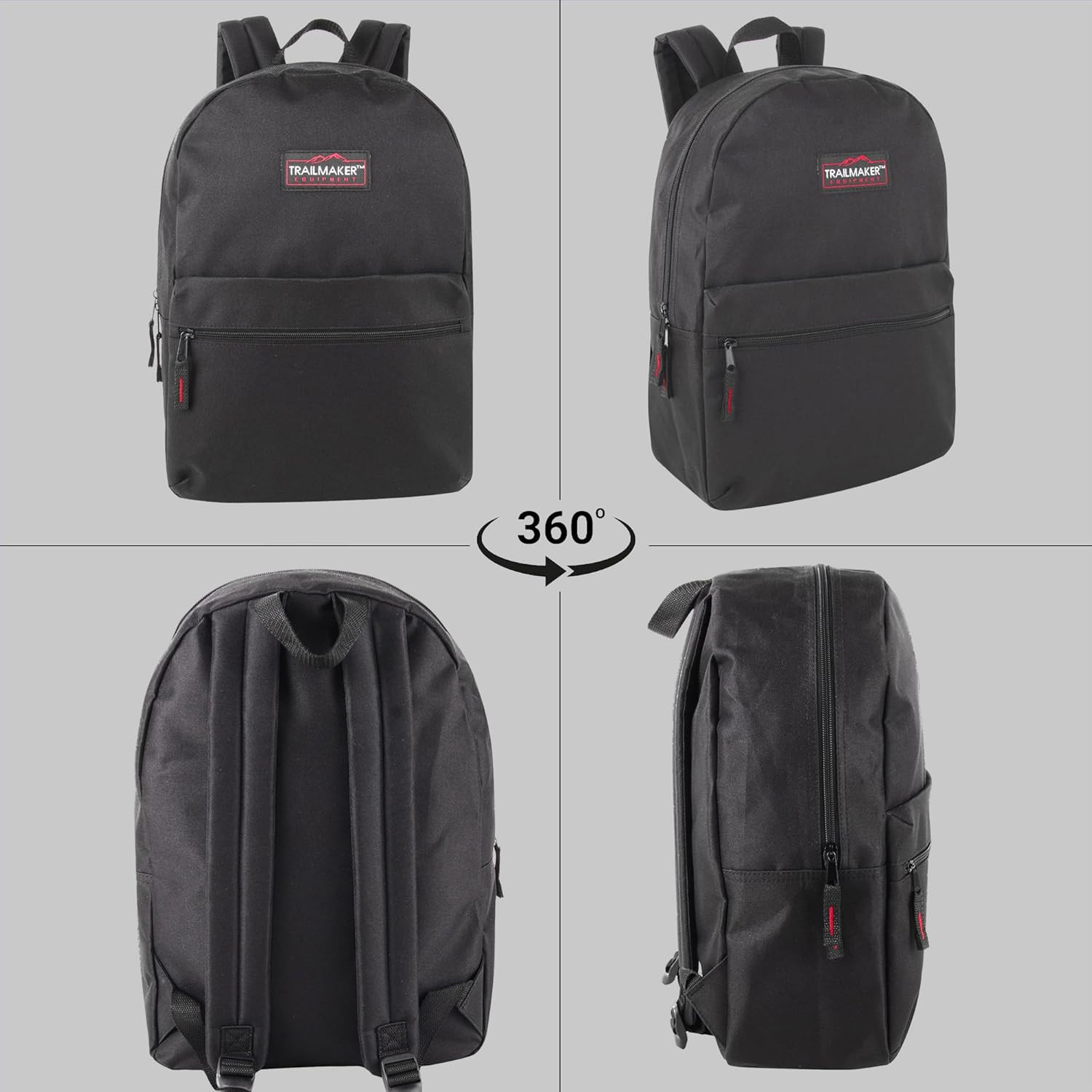 Classic 17 Inch Backpacks with Adjustable Padded Straps | School Backpacks for G