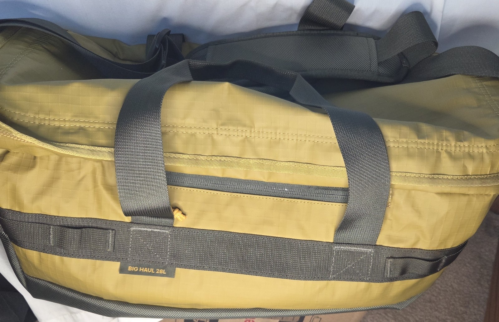REI CO-OP Roadtripper Big Haul 28L Duffel Bag Olive Green Travel Luggage W/strap