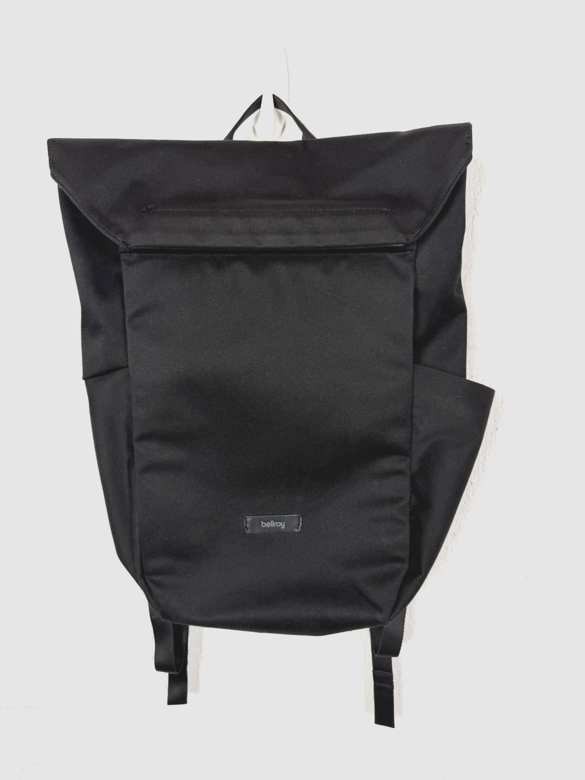 Bellroy Melbourne Backpack Black Laptop 18L Magsnap Closure Travel Work Pockets