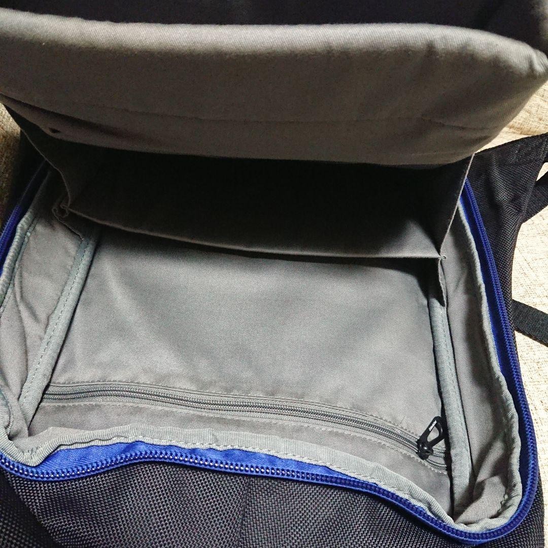 Cote&Ciel Attachment ISAR Backpack Black Blue Zip 31x60x6.5-24cm From Japan