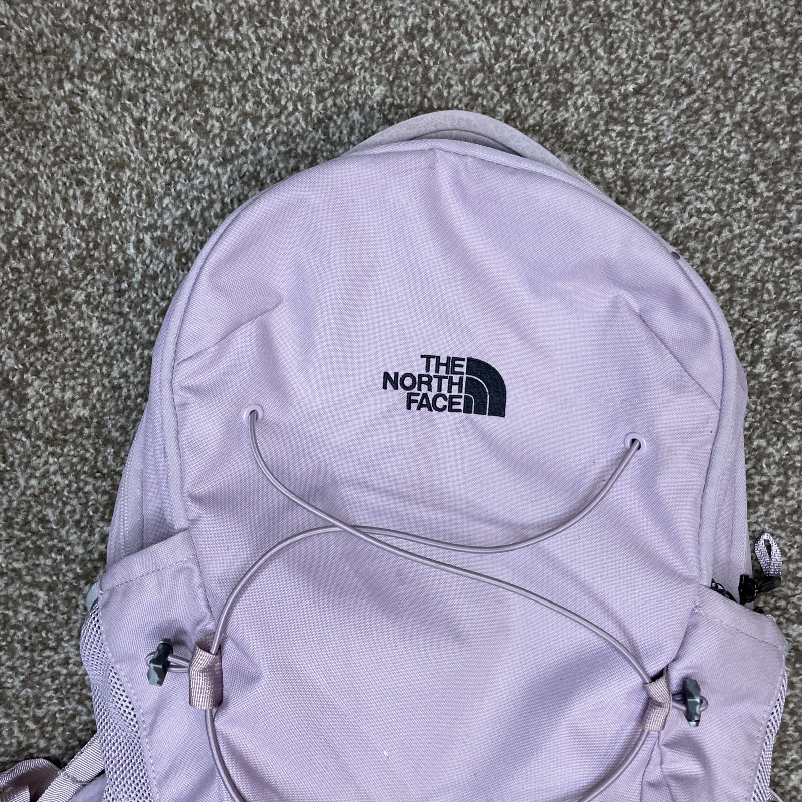The North Face Jester Backpack Laptop Carrier Overnight Travel Book Bag Purple
