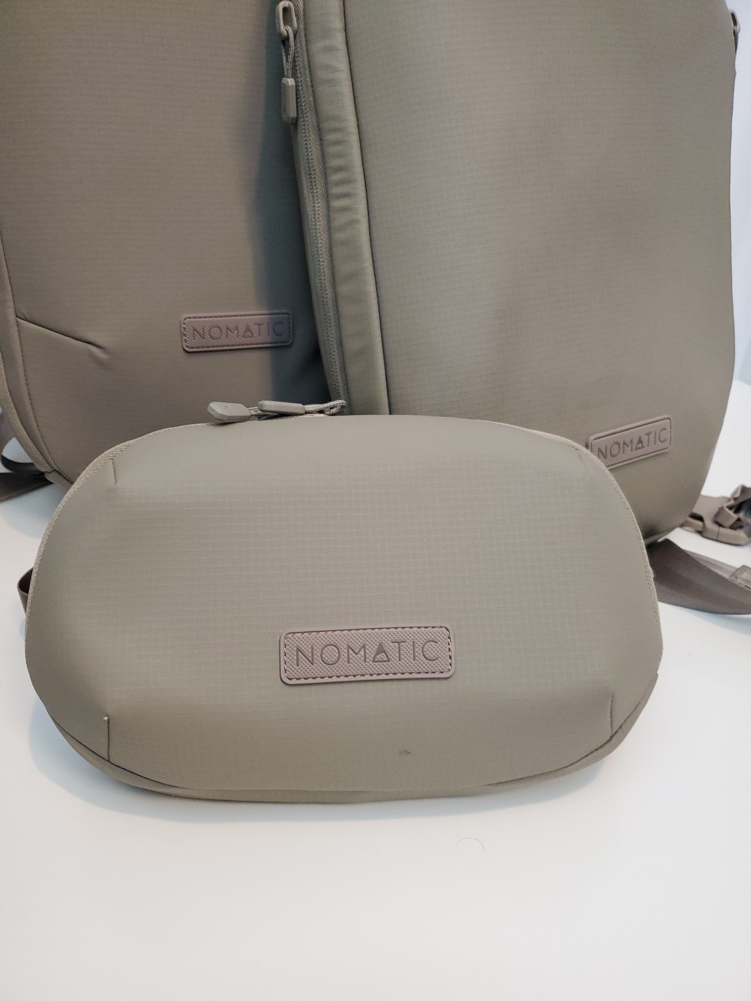 Nomatic 3 Piece Navigator Pack Bundle: 15L Backpack + 10L Sling + 1L Sling Sand