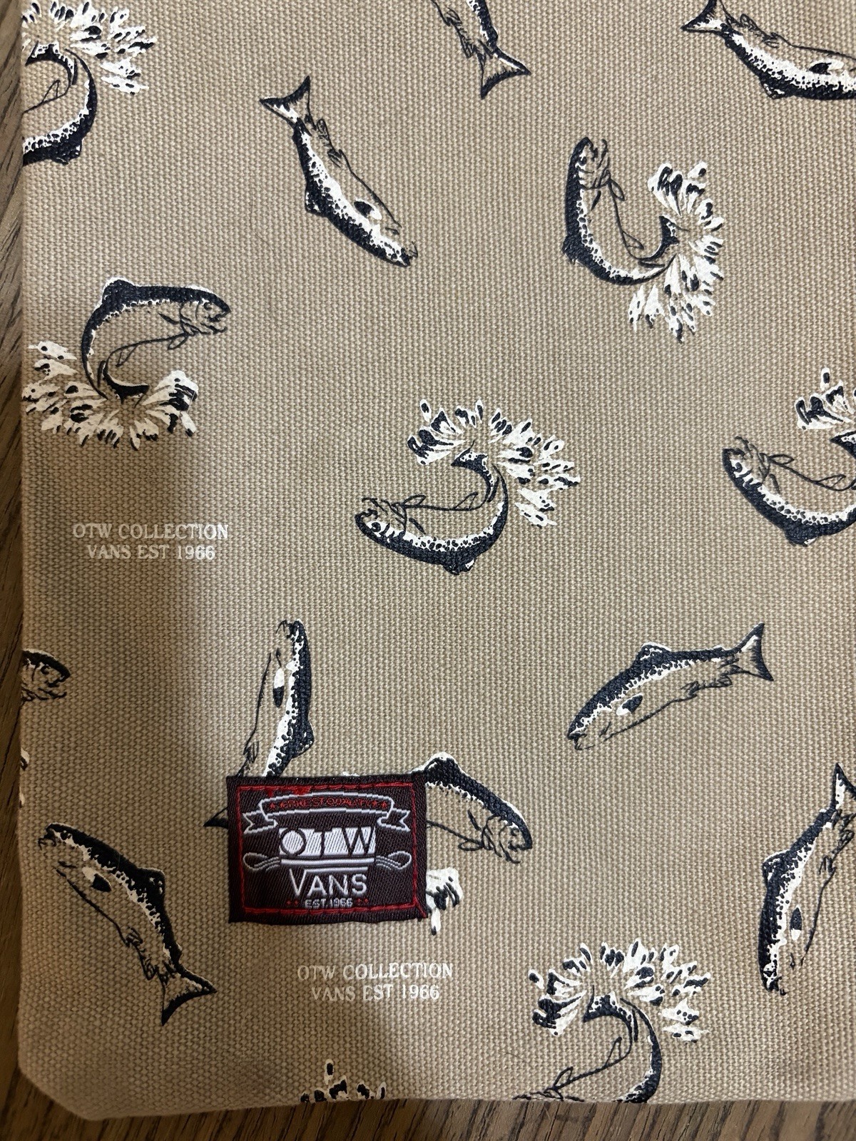 Vans OTW 2012 “Trout Pack” Collection drawstring dust bag
