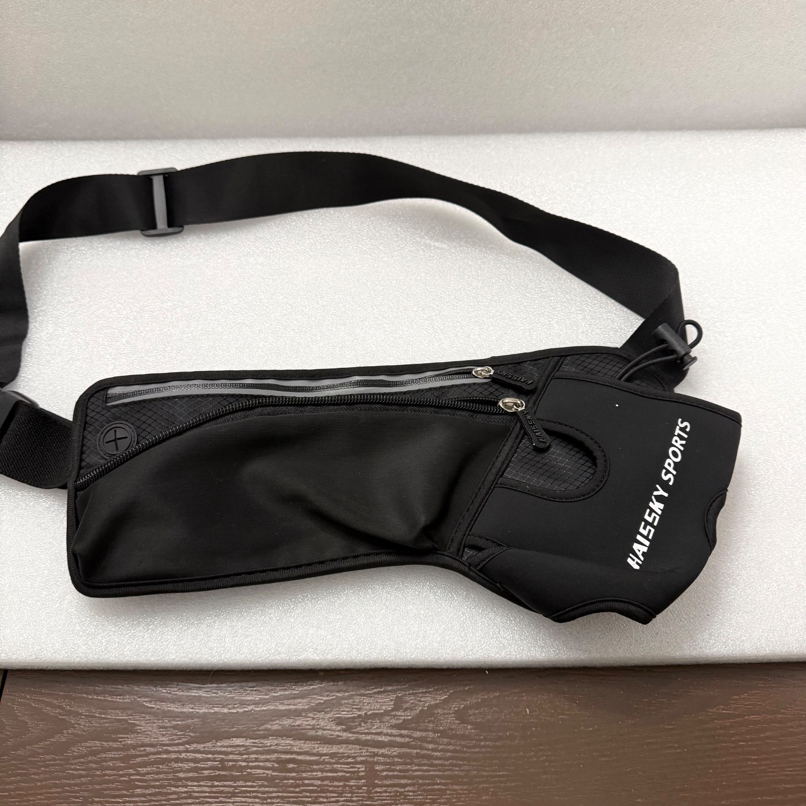 Belt Waist Pack Water Bottle Holder Fitness Phone Pouch Haissky Sports US Seller