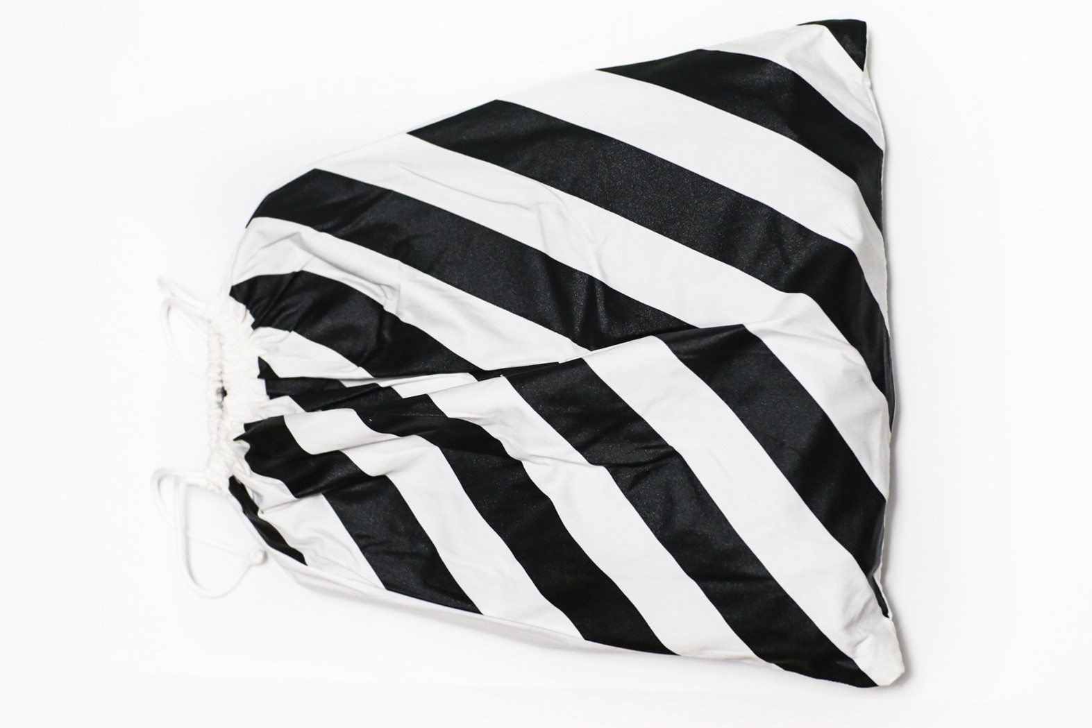 Off White Quote Black Backpack