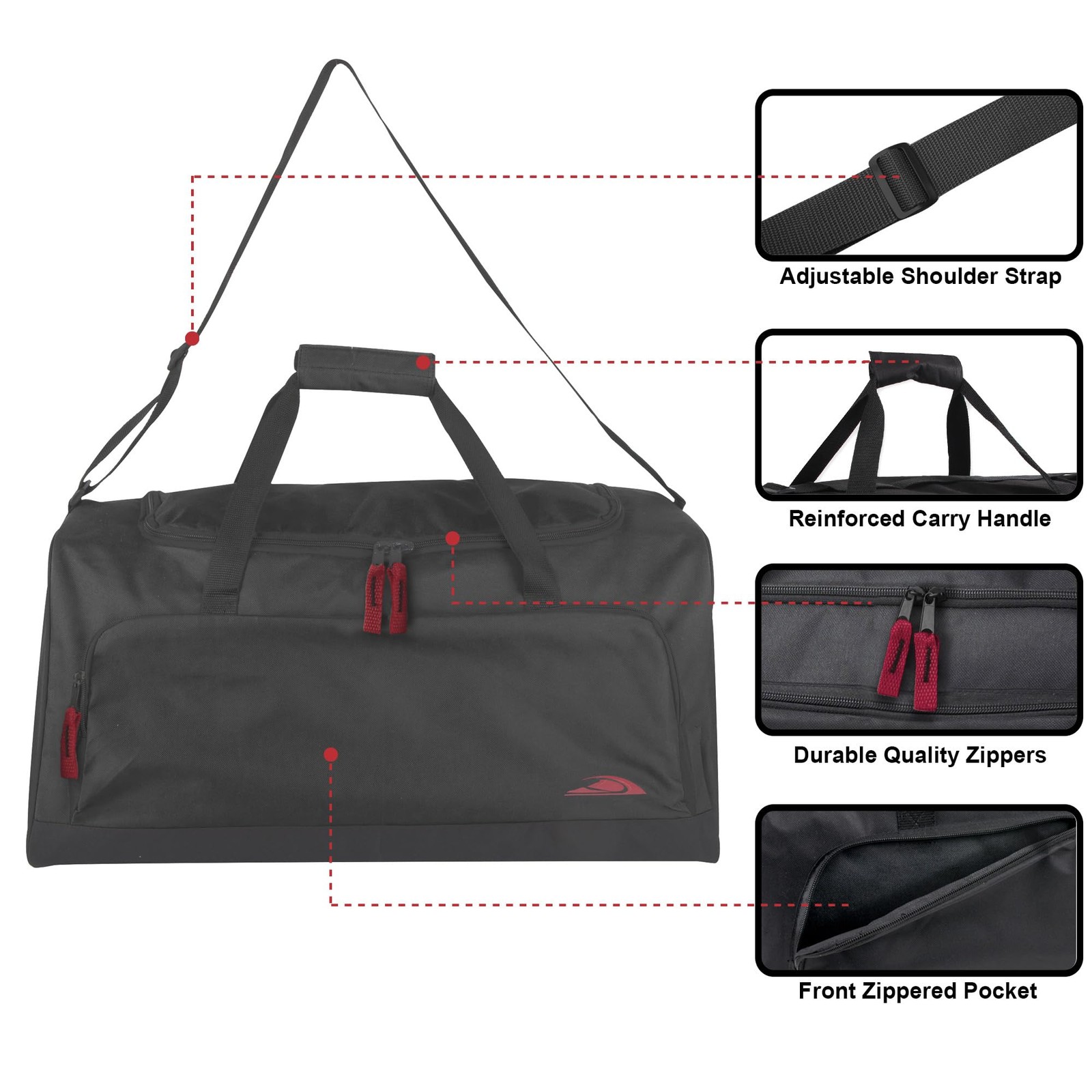 55 Liter, 24 Inch Lightweight Canvas Duffle Bags for Men & For Traveling, the…