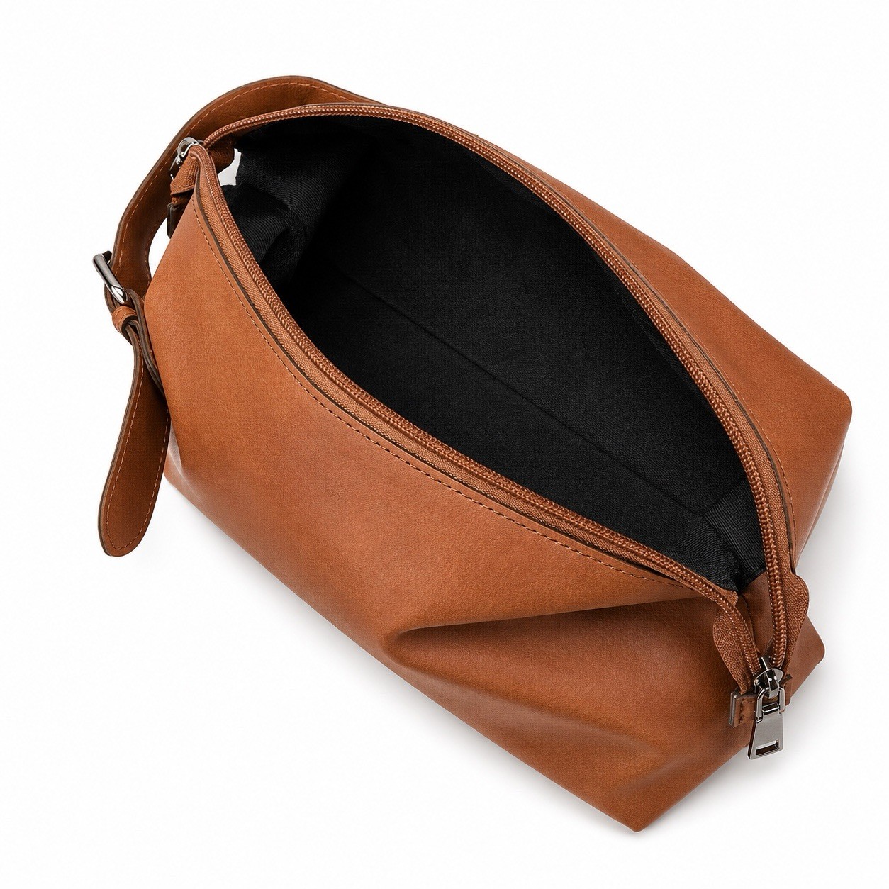 Leather Travel Toiletry Bag, Dopp Kit