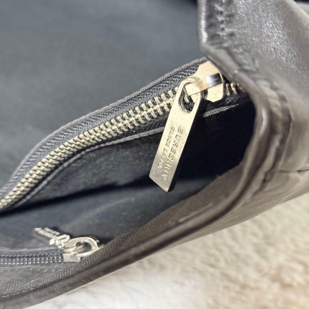 Authentic Burberry Black Label Leather Business Tote Bag 31.5cm x 42cm x 7.5cm B
