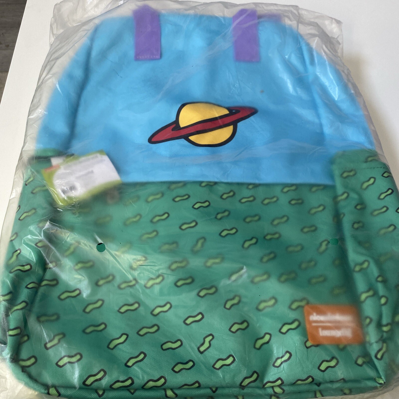 Rare New Loungefly Nickelodeon Rugrats Chuckie Finster Cosplay Nylon Backpack