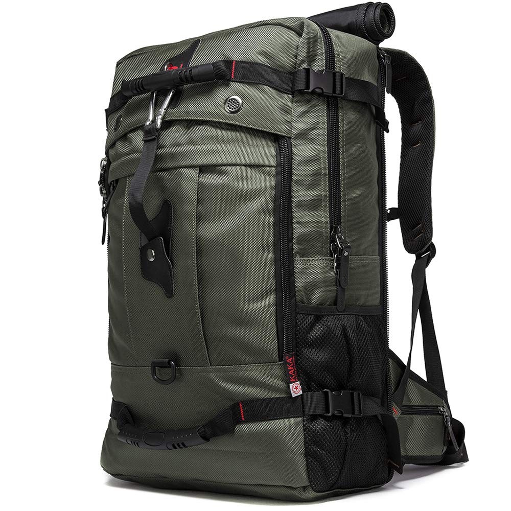 Durable Travel Backpack Convertible Duffle Bag for 17.3″ Laptop, 40L Capacity
