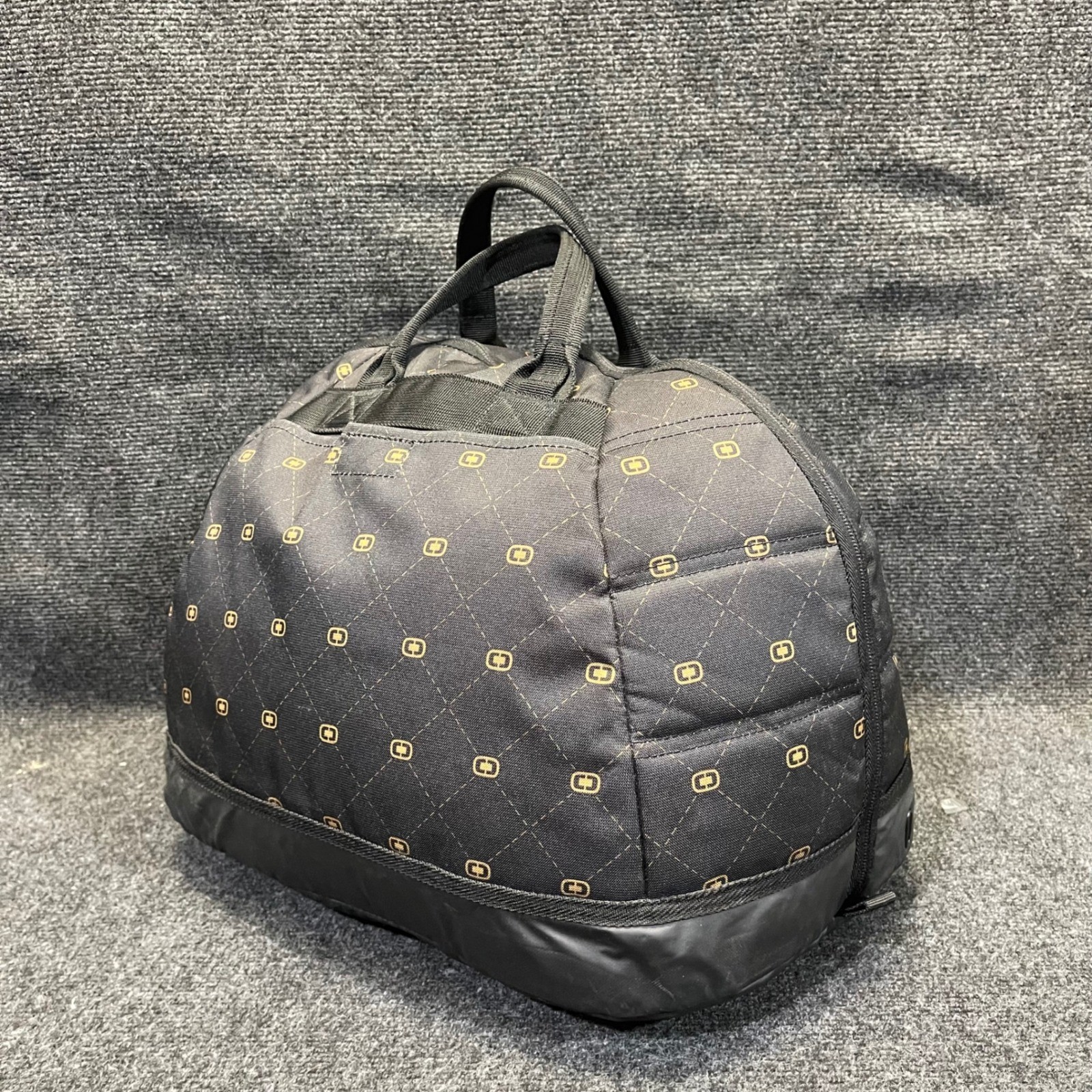 OGIO Head Case Black/Gold Motorcycle Helmet Quilted Padded Storage Travel Bag