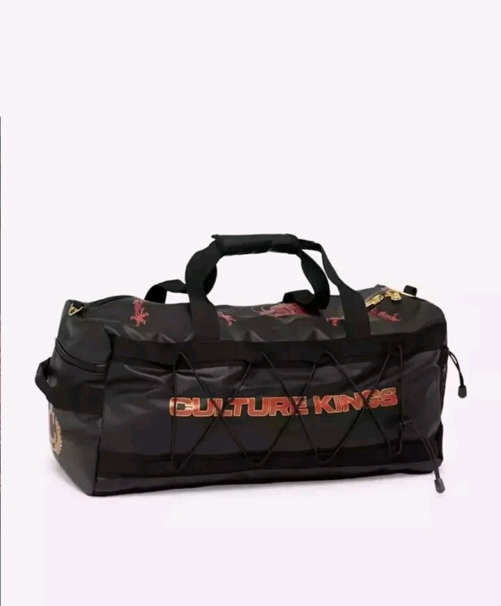 Culture Kings LIMITED EDITION Not For Sale NFS Dragon Elite Duffle Bag – BLACK