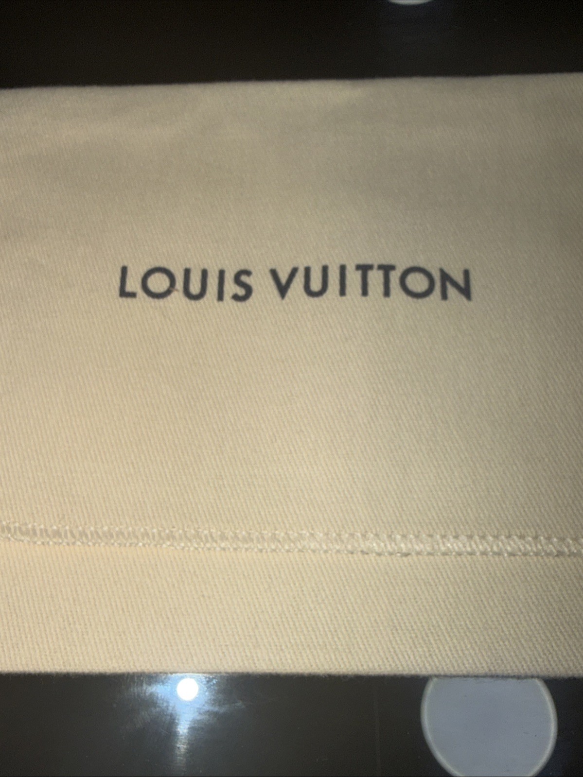 Authentic LOUIS VUITTON Small Wallet DUST BAG 6 X 5 Inches.