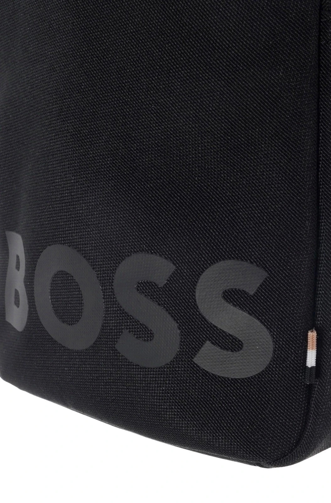 NWT Hugo BOSS Crossbody Pixel Embossed Logo 50549910 Black