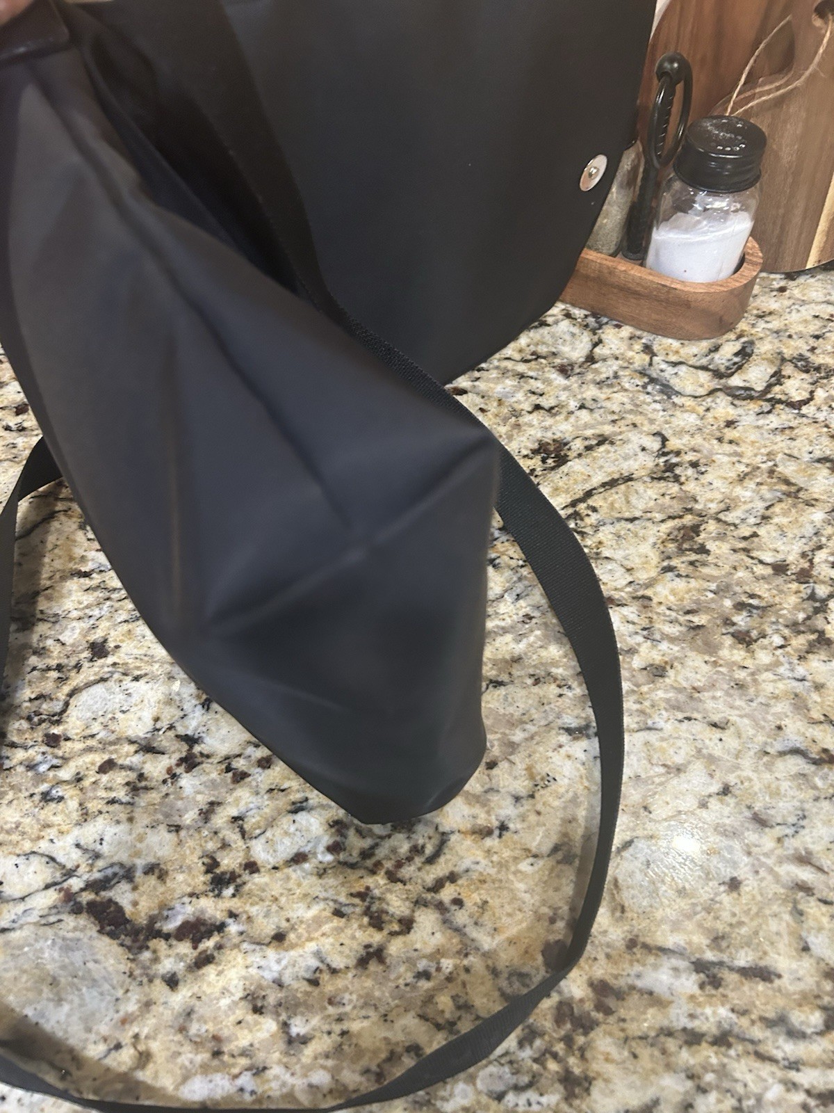 Burberry Messenger Shoulder Bag Nova Check Black and brown logo