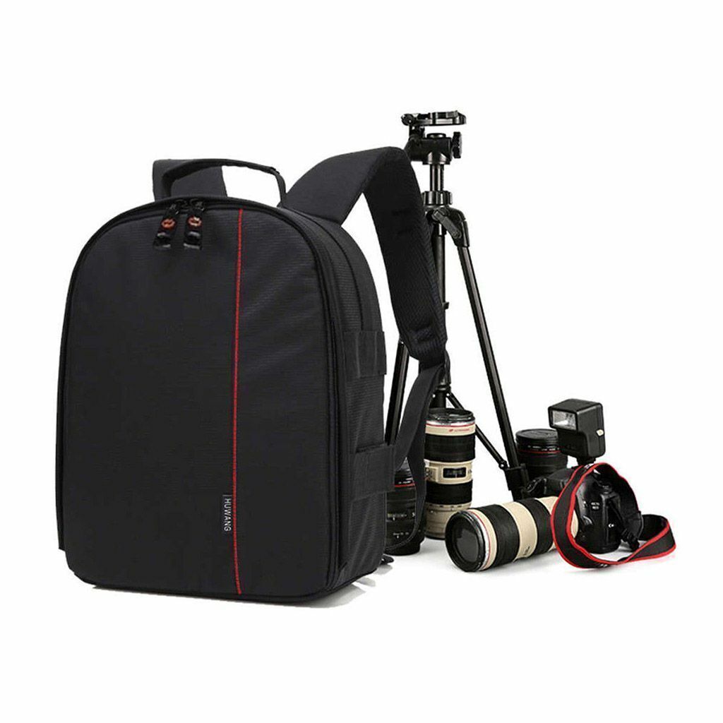 Extra Large Digital Camera Shoulder Backpack SLR DSLR Bag for Nikon Sony Canon