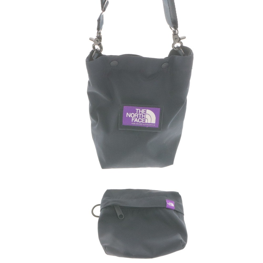 THE NORTH FACE Sling Bag Button Zipper Pouch Navy-Tone