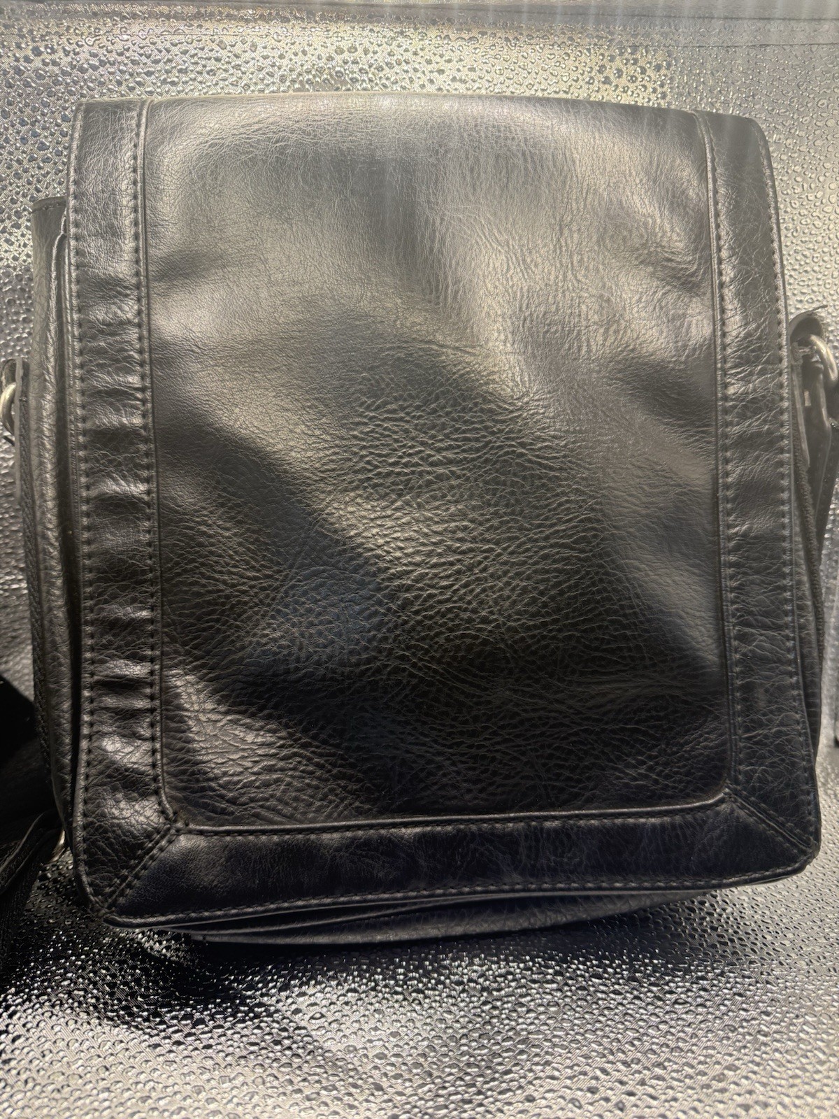 leather messenger bag men used