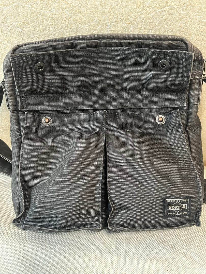 PORTER YOSHIDA SMOKY Shoulder Bag Black Japan Authentic